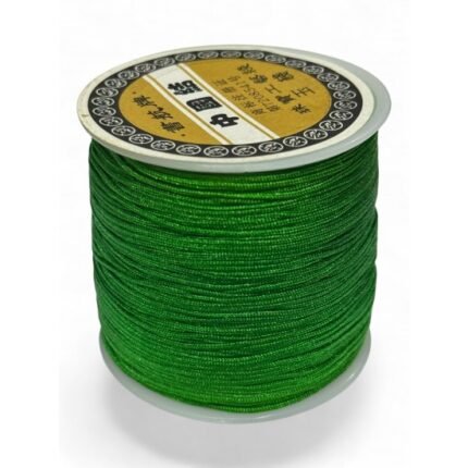 GREEN MACRAME THREAD, 1 SPOOL, 90–100 METERS