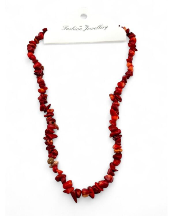 MERCAN KIRIKTAŞ NATURAL STONE NECKLACE