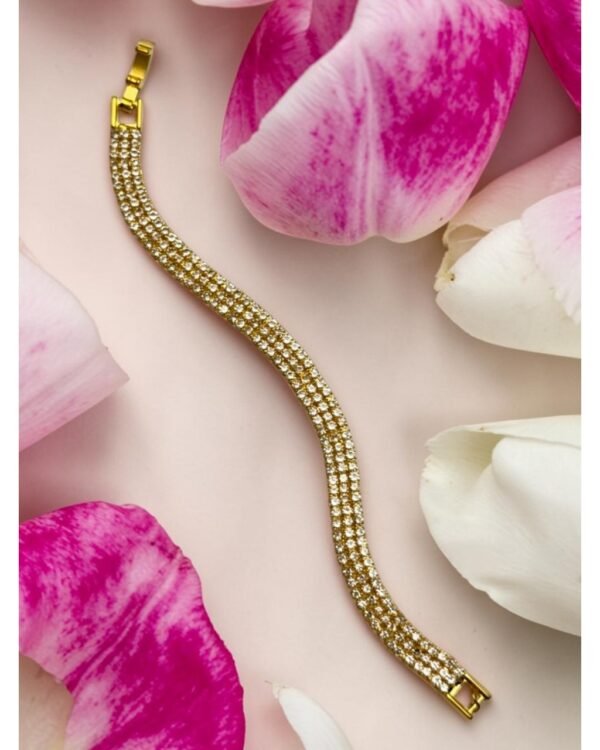 THREE-ROW IMPORTED YELLOW WATERWAY BRACELET