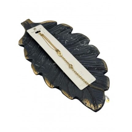 SAILOR'S KNOT STYLE CHAIN GOLD STEEL BRACELET