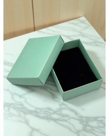 12-PIECE PACKAGE TURQUOISE BLUE NECKLACE-EARRING SET BOX