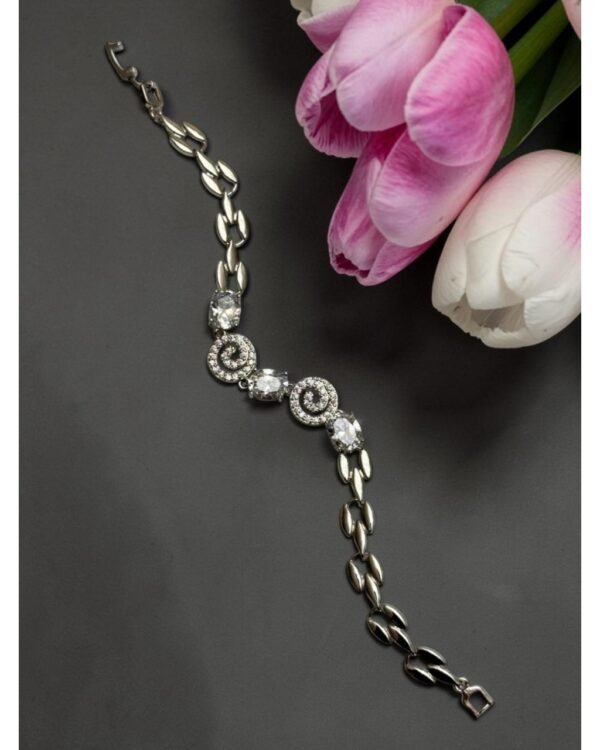 LARGE BAGUETTE ZIRCONIA XUPING BRACELET