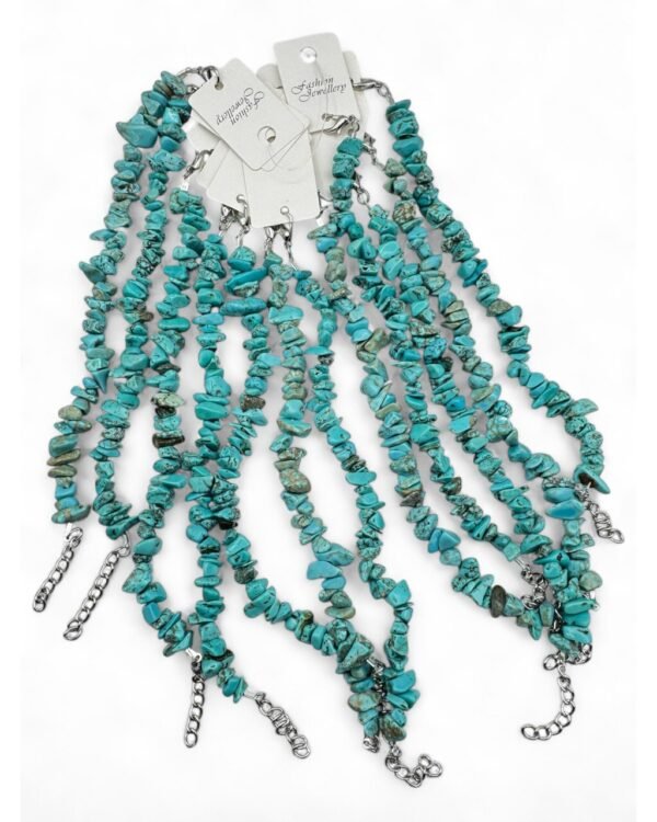 TURQUOISE STONE KIRIKTAŞ NATURAL STONE BRACELET (1 PIECE)